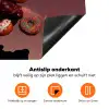 Vrouw - Donuts - Kleurrijk Inductie beschermer vinyl 3mm klein -zzzzzzz-td-onderkant