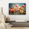 Bloemen - Watercolor - Kunst - Botanisch - Natuur canvas 2cm klein -sfeer6
