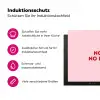 No rain no flowers - Minimalistisch - Roze - Bloem Inductie beschermer vinyl 3mm klein -zzzzzzz-lf-ups