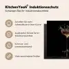 Cocktail - Zwart - Spetters - Glas Inductie beschermer vinyl 3mm middel -tsfeer2_DE