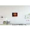 Appel - Taart - Warm - Eten textielposter latten blank klein -kinderkamer
