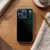 Gaming - Stippen - Groen - Vervagen Telefoonhoesje iPhone 17 Pro klein -sfeer1