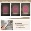 eat me out don't stress me out - Roze - Minimalistisch Light Box met kabel (Tafellamp) klein -USP_dimbaarDE