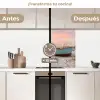 Rustiek - Roeiboot - Zandstrand keuken achterwand 2 middel -voor-na2_ES