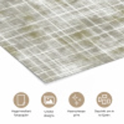 Linnen - Patroon - Groen poster papier klein 62 -closeup_NL