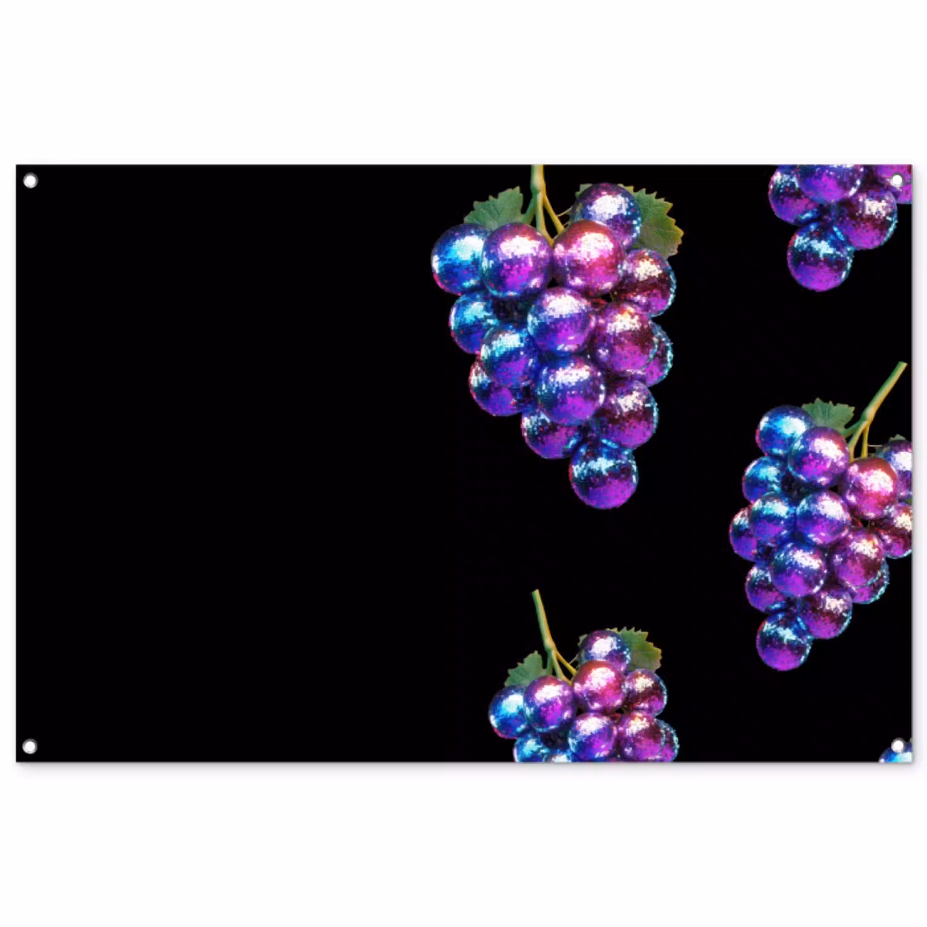 druiven-3-2-gigapixel-standard-v2-2x tuinposter los doek groot -3d