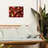 Aardbei - Fruit - Rood tuinposter los doek klein -sfeer7
