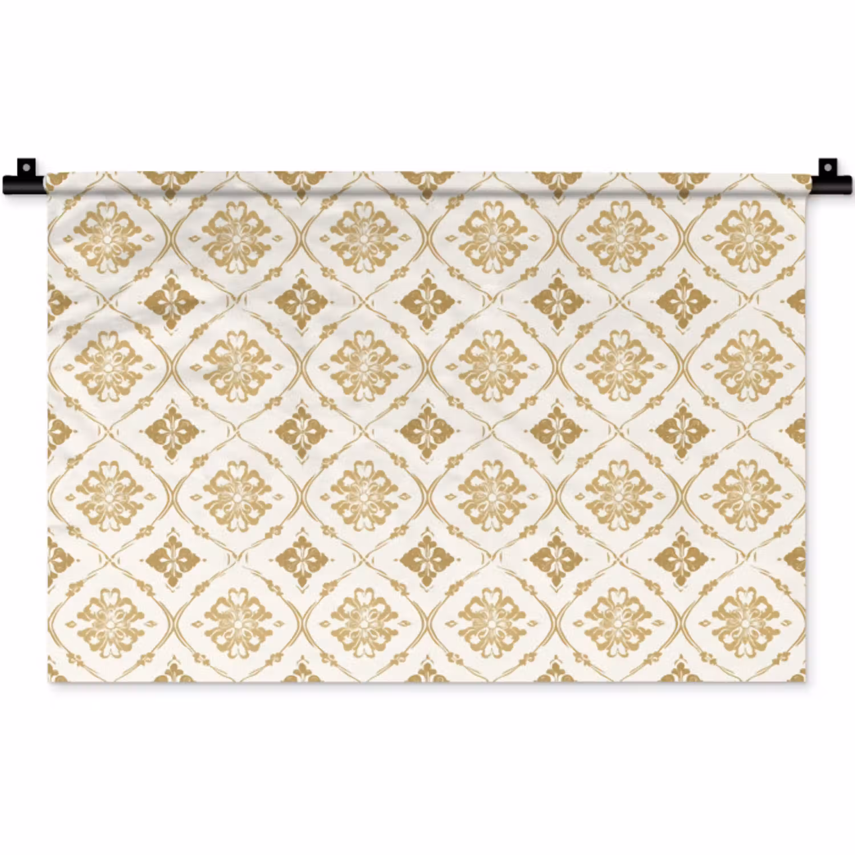 Ornament - Klassiek - Goud Wandkleed katoen klein 269 -zz3d