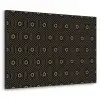 Goud - Illusie - Patroon Textielframe zwart klein 947 -3d