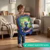 Donny Dino Kinderkoffer - Blauw klein -sfeer2_NL