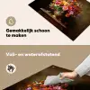 Kleuren - Boeket - Vaas - Hout Inductie beschemer met haakjes klein -ky-schoon-nl