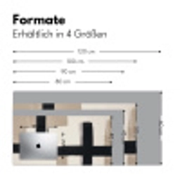 Zwart - Abstract - Japandi Muismat XXL klein -ysfeer5_duits