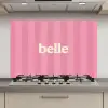 Roze - Gestreept - Belle keuken achterwand spatscherm klein -3d_website
