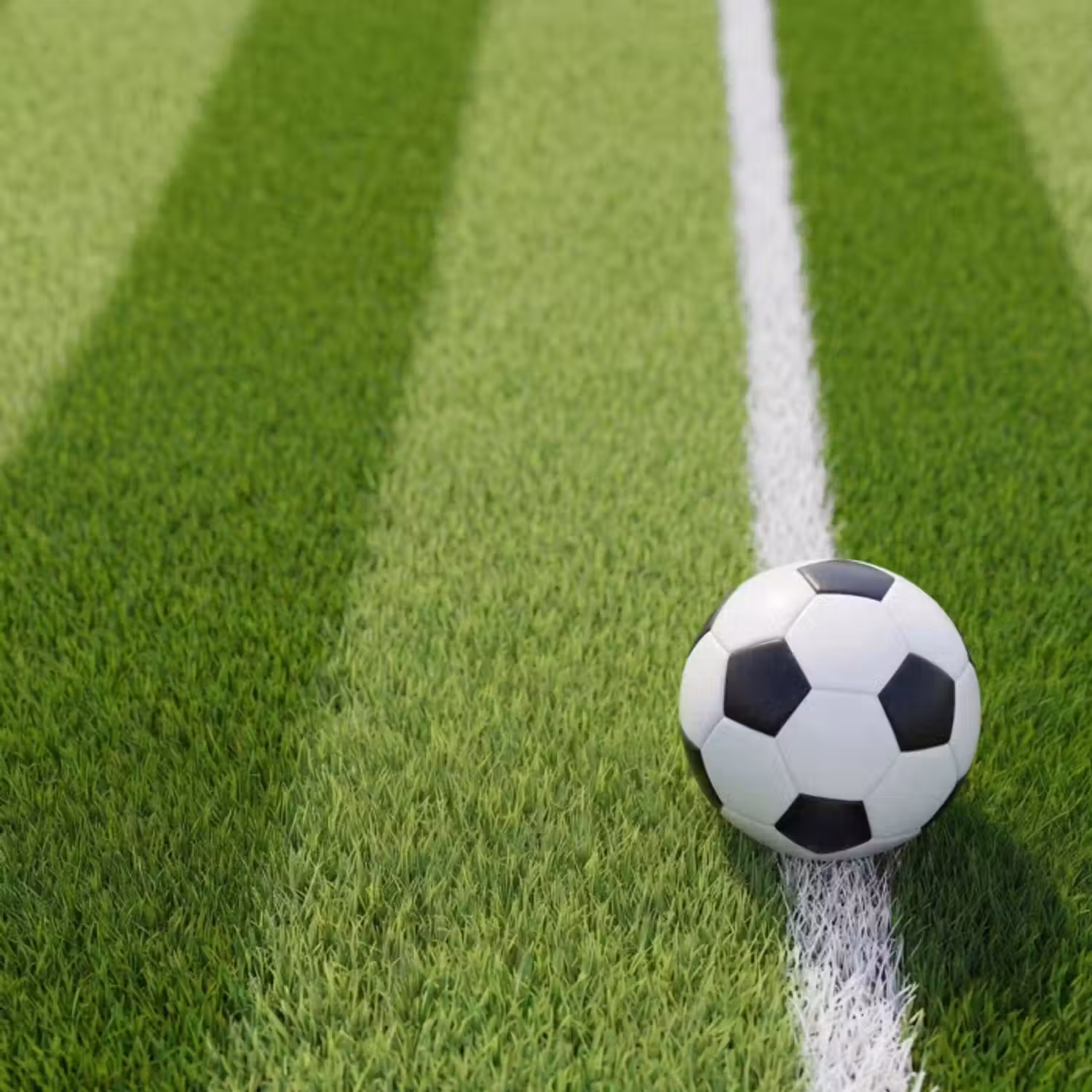 Behang - Voetbal - Grasveld - Sport - Groen