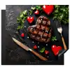 Steak - Hart - Bestek Inductie beschermer vinyl 3mm middel -3d
