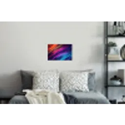 Snelheid - Kosmos - Kleurrijk Muursticker klein -slaapkamer