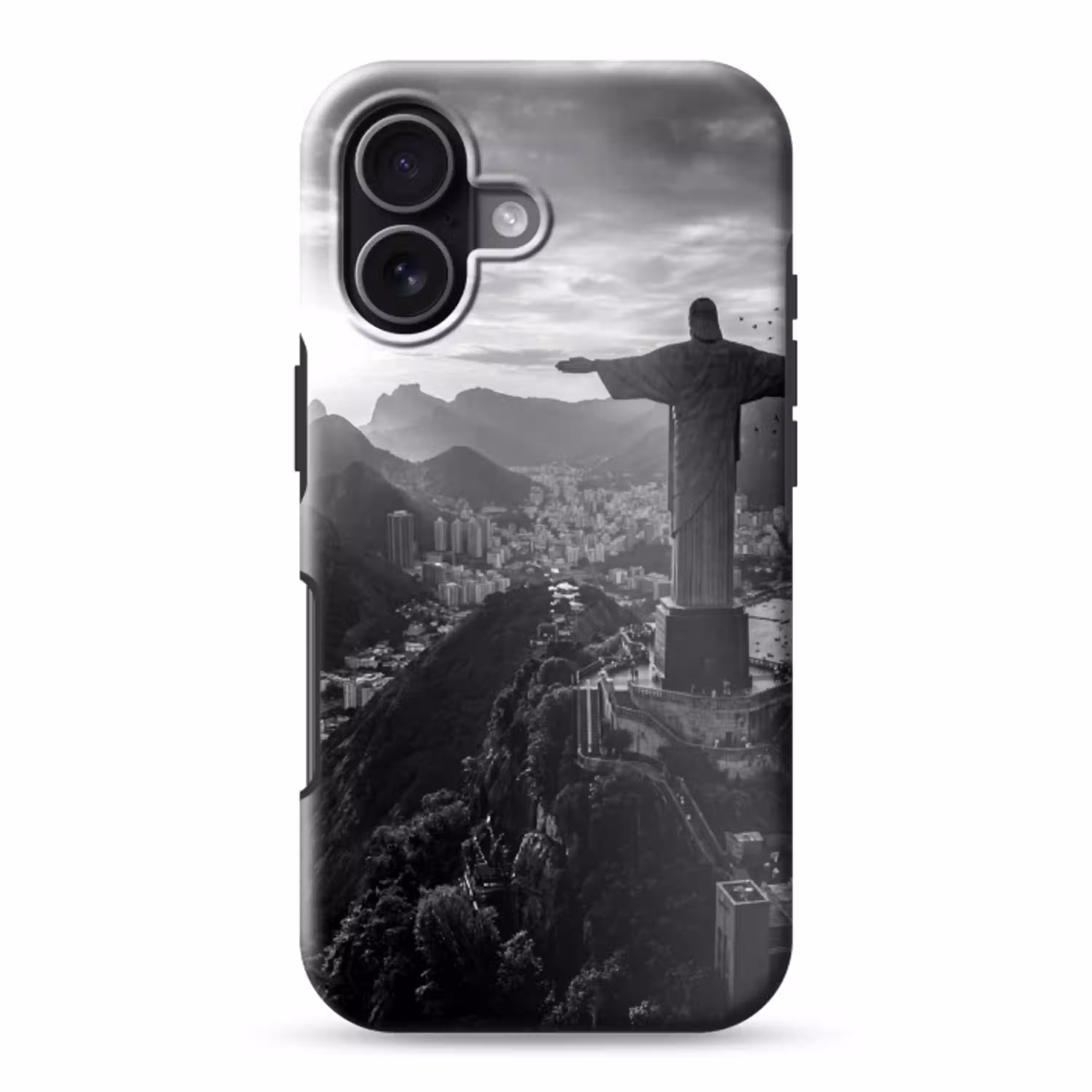 Monument - Stadsgezicht - Landschap - Zwart-wit Toughcase MagSafe Apple iPhone 17 klein -3d