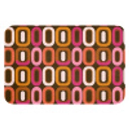 Modern - Retro - Kleurrijk WCmat klein 1009 -3d