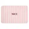 Nice - Strepen - Roze Badmat klein -3d