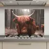 Schotse hooglander - Bos - Koe - Dieren - Natuur keuken achterwand spatscherm klein -3d_website