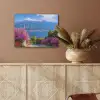 Lake Como - Italië - Landschap PET vilt klein -sfeer4