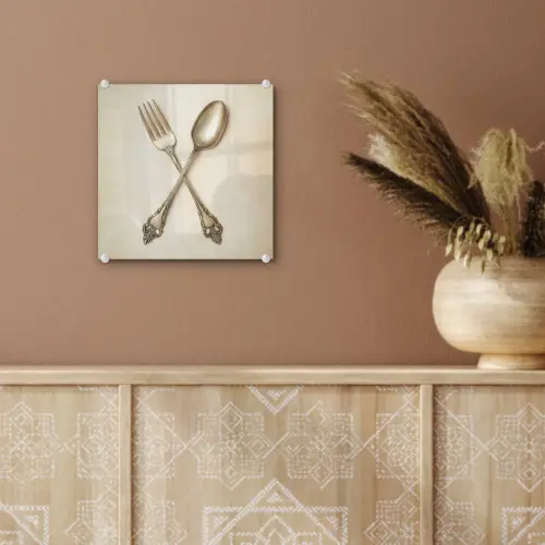Beige - Vintage - Bestek plexiglas 5mm klein -sfeer5
