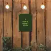 Donkergroen - Quote - Zon - Zomer tuinposter los doek klein -sfeer1