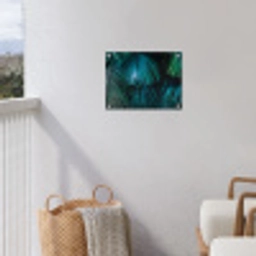 Palmblad - Tropisch - Natuur - Jungle tuinposter los doek klein -sfeer8