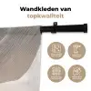 Golvende lijnen - Luchtstromen - Harmonieus Wandkleed katoen middel -sfeer2