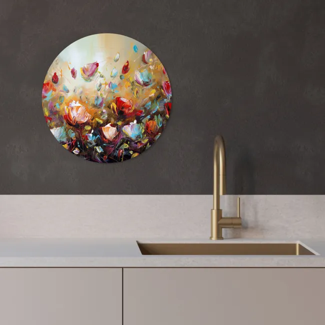 Weelde van de Wind KitchenYeah - Keuken - Wandcirkel Forex klein -sfeer1