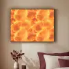 Bliksem - Storm - Oranje Textielframe - compleet frame klein 947 -sfeer1