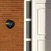 Gouden verfspatten- Sierlijk Naambord Organisch middel -sfeer3
