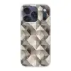 Geometrisch - Motief - Aardetinten Telefoonhoesje iPhone 17 Pro klein 878 -3d