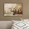 Bloemen - Vaas - Stilleven - Beige canvas 2cm klein -sfeer3
