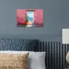 Zee - Roze - Cactus poster papier klein -sfeer2