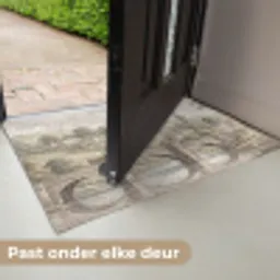 Dorp - Brug - Uitzicht - Groen Deurmat klein -USP_NL