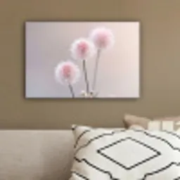 Bloemen - Bollen - Roze canvas 2cm klein -sfeer3