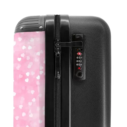 Hartenregen NBS - Handbagage koffer - Unisex middel -slot