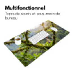 Toekan - Jungle - Natuur - Kleurrijk Muismat XXL klein -zsfeer4_frans