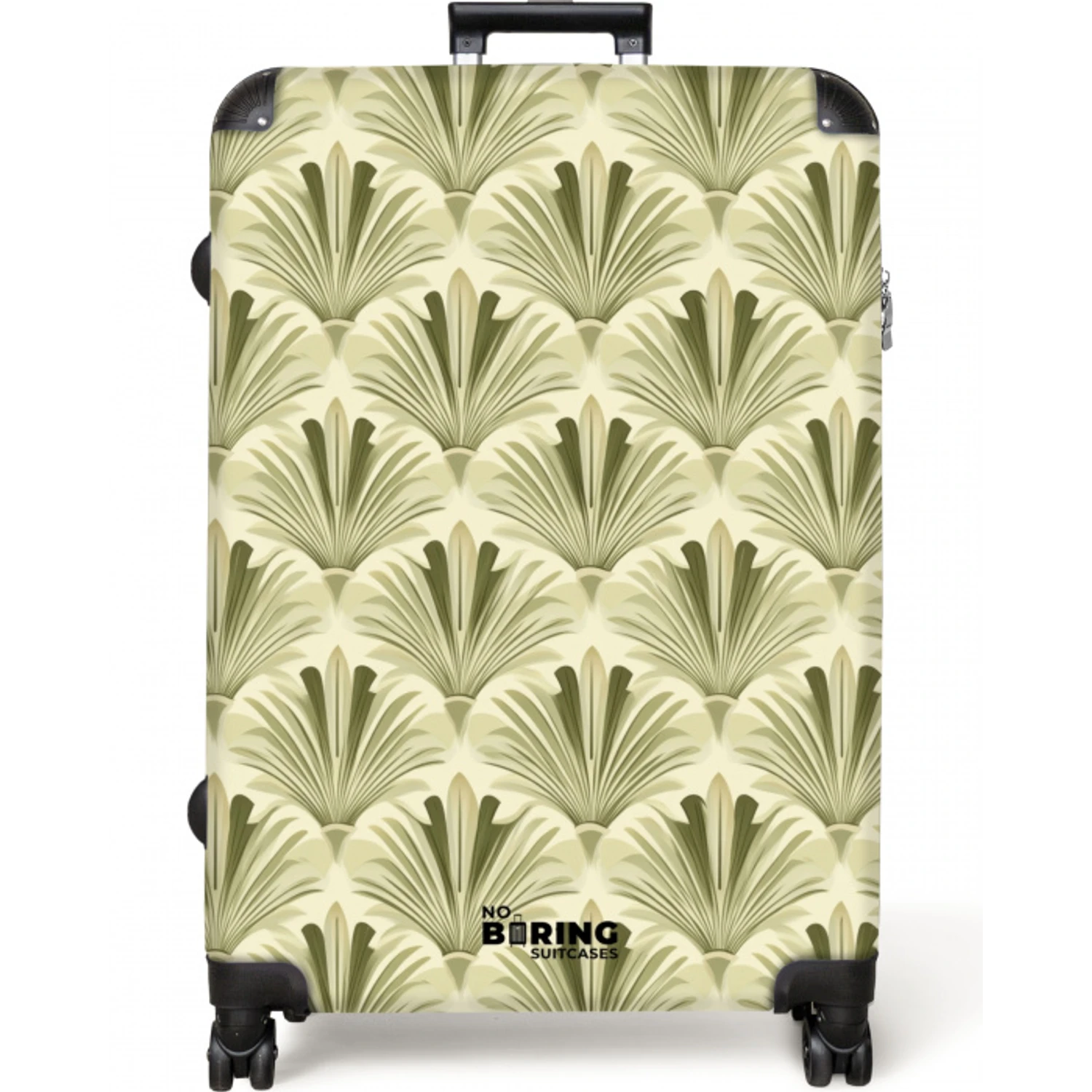 Klassiek - Waaier - Groen NBS - Large koffer - Volwassenen Unisex groot -zzzzzzzzkaufland2