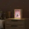 Maan - Monster - Roze Light Box met kabel (Kinderlampje) klein -sfeer1_kind