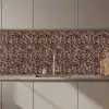 Graniet - Bruin - Structuur keuken achterwand 2 middel 871 zz_3dshopping