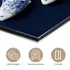 Vissen - Delfts - Blauw - Keramiek aluminium wit klein -closeup_NL