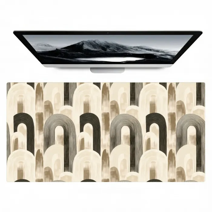 Abstract - Patroon - Bogen Muismat XXL klein 681 -zzz3d