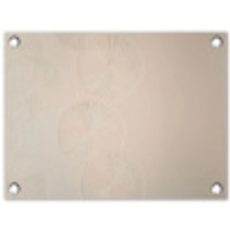 Japandi - Beige - Modern tuinposter los doek klein -3d
