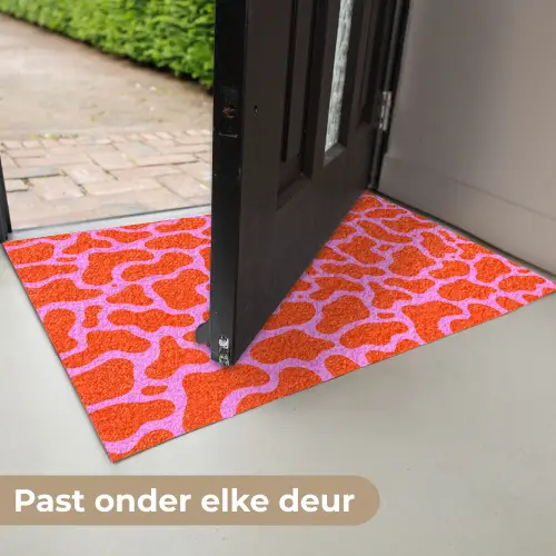 Vormen - Roze - Rood Deurmat klein 898 -USP_NL