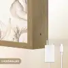 Giraffe - Jungle - Bruin - Kinderen Light Box met batterij (Wandlamp kind) middel -USP_websiteoplaadbaarNL