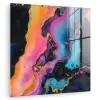 Modern - Marmer - Oranje plexiglas 5mm klein -zzzproduct_nieuw