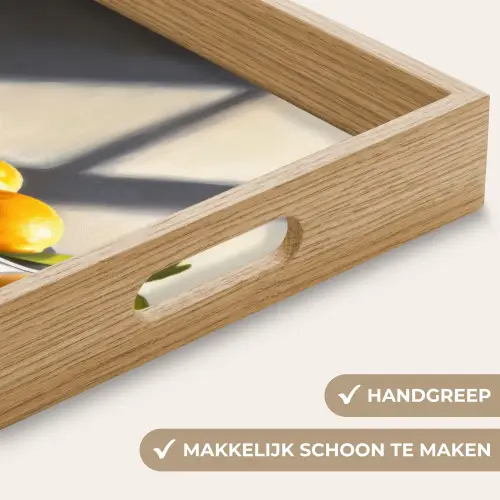 Citroenen - Stilleven - Geel Dienblad Rechthoek middel -USP_HandgreepNL