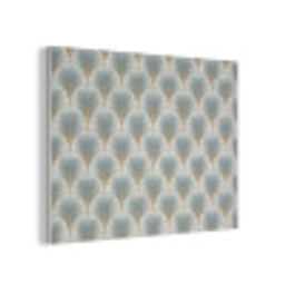 Waaier - Klassiek - Blauw PET vilt klein 837 -3d